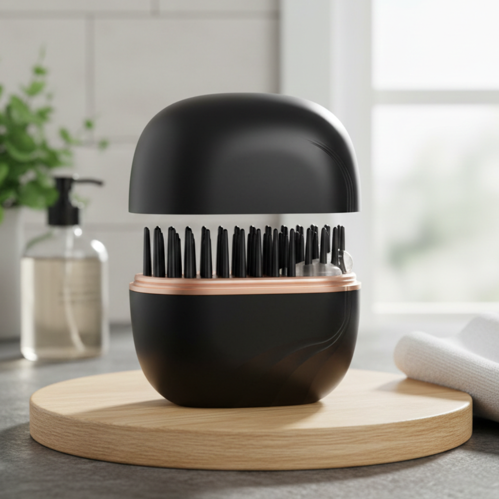 Mini Hair Straightening Comb Wireless Charging Portable Multifunctional Hair Care Not Hurt Hair Styling Comb Hair Straightener